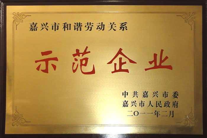 浙江國(guó)檢-和諧勞動(dòng)關(guān)系示范企業(yè)