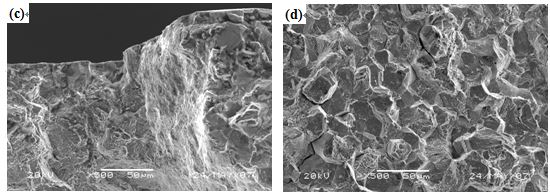 圖12-13 (c、d、e)斷口微觀形貌